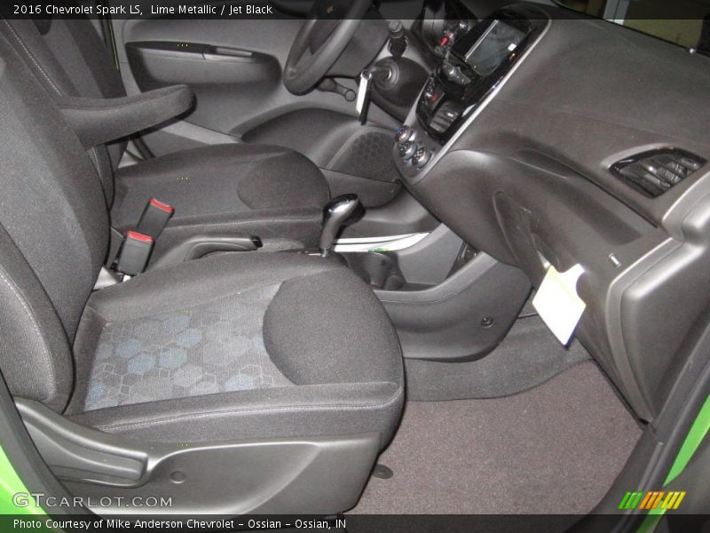 Lime Metallic / Jet Black 2016 Chevrolet Spark LS