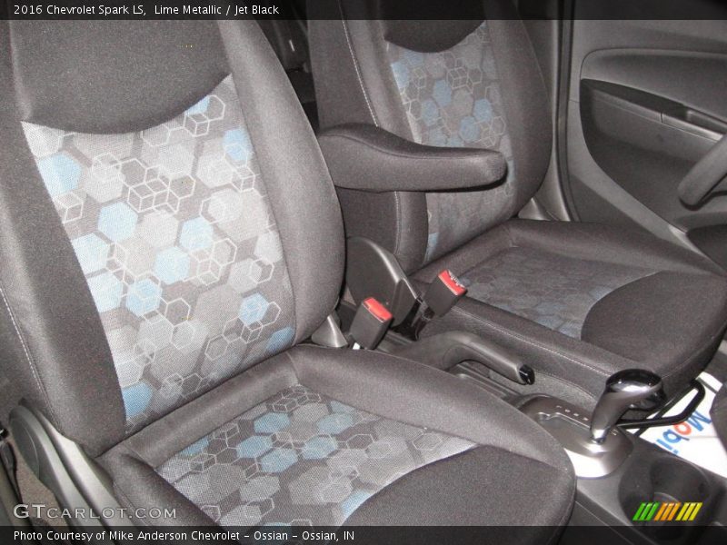 Lime Metallic / Jet Black 2016 Chevrolet Spark LS