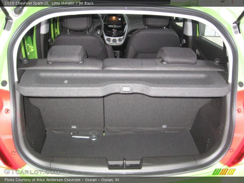 Lime Metallic / Jet Black 2016 Chevrolet Spark LS