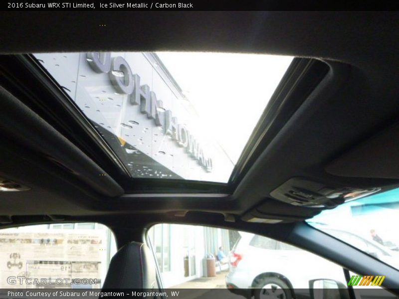 Ice Silver Metallic / Carbon Black 2016 Subaru WRX STI Limited