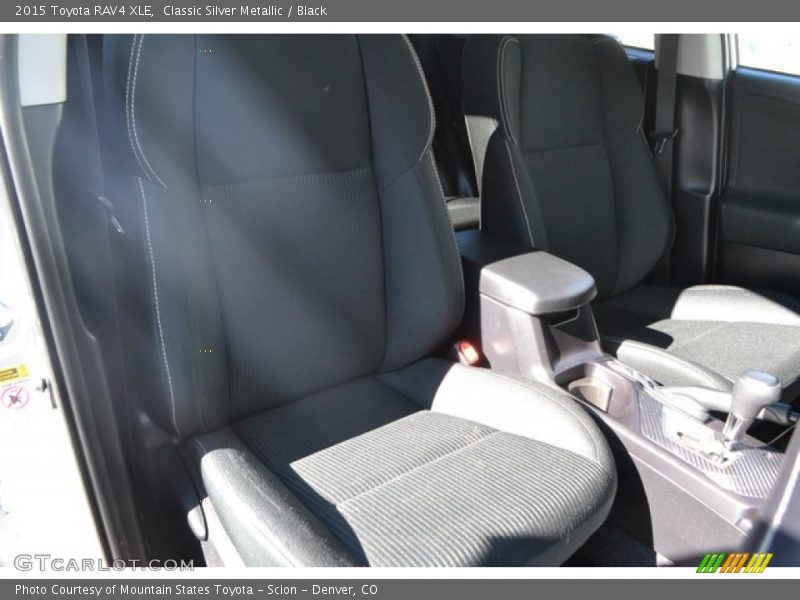 Classic Silver Metallic / Black 2015 Toyota RAV4 XLE