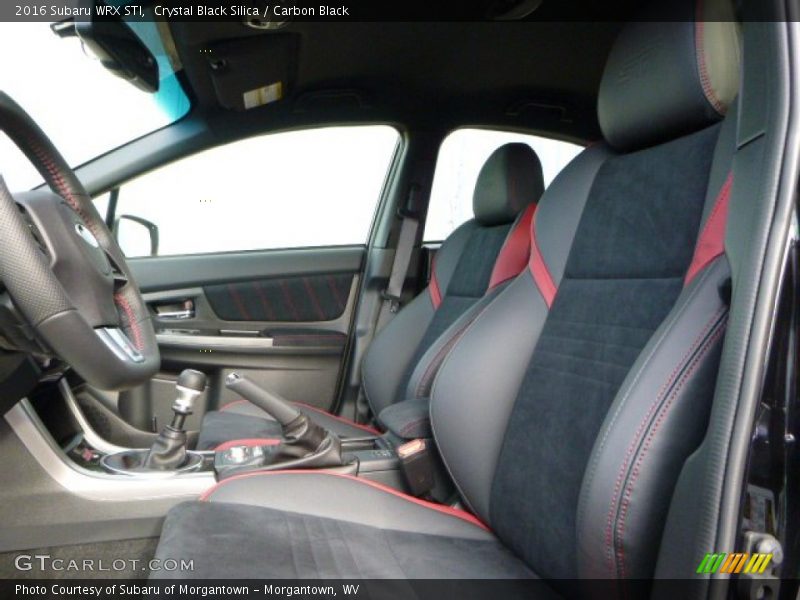 Crystal Black Silica / Carbon Black 2016 Subaru WRX STI