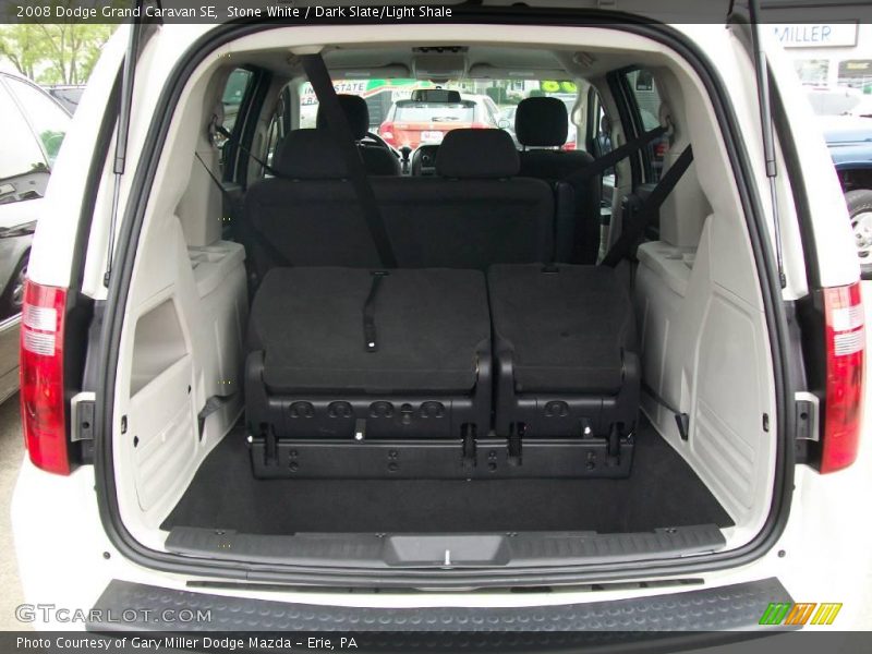 Stone White / Dark Slate/Light Shale 2008 Dodge Grand Caravan SE