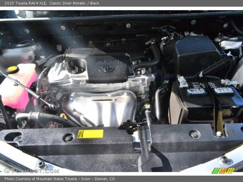 Classic Silver Metallic / Black 2015 Toyota RAV4 XLE