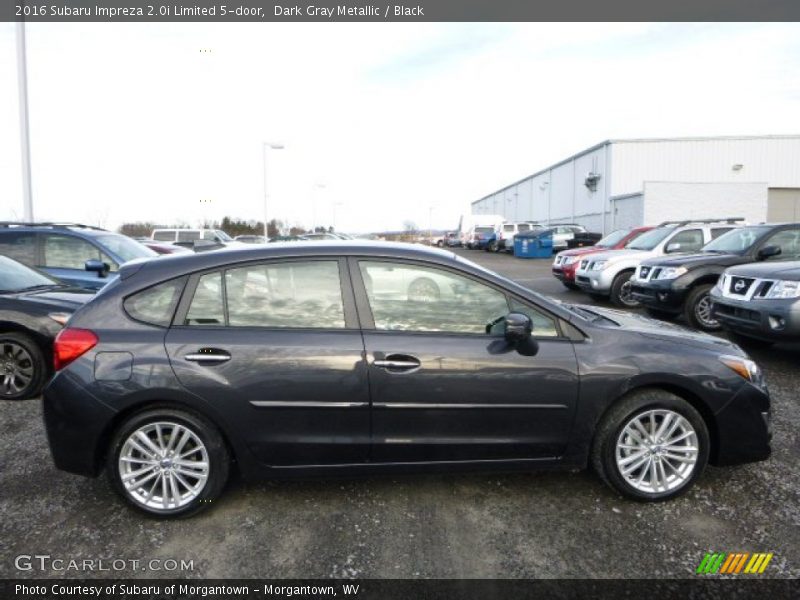 Dark Gray Metallic / Black 2016 Subaru Impreza 2.0i Limited 5-door