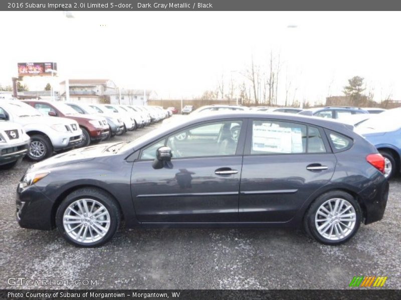 Dark Gray Metallic / Black 2016 Subaru Impreza 2.0i Limited 5-door