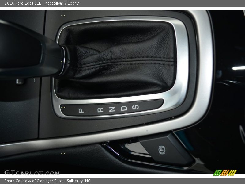 Ingot Silver / Ebony 2016 Ford Edge SEL