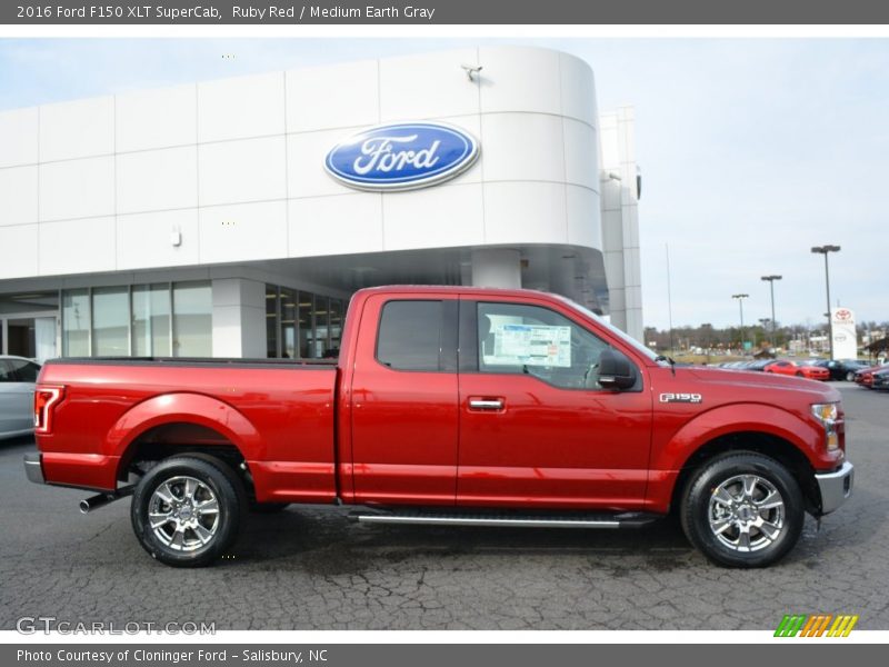  2016 F150 XLT SuperCab Ruby Red