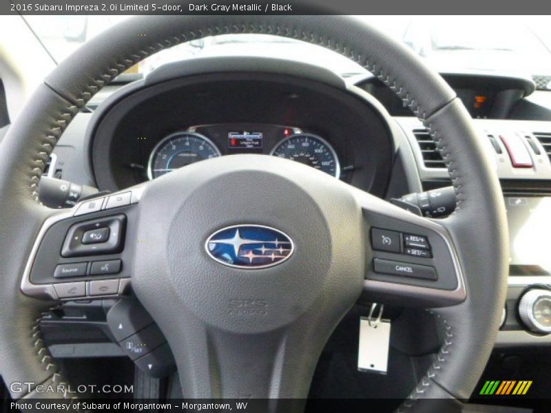 Dark Gray Metallic / Black 2016 Subaru Impreza 2.0i Limited 5-door