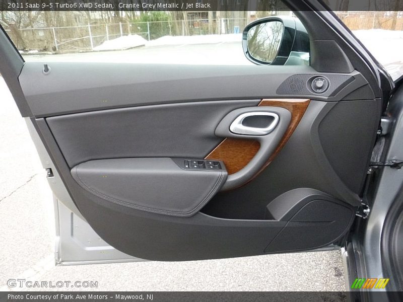 Granite Grey Metallic / Jet Black 2011 Saab 9-5 Turbo6 XWD Sedan