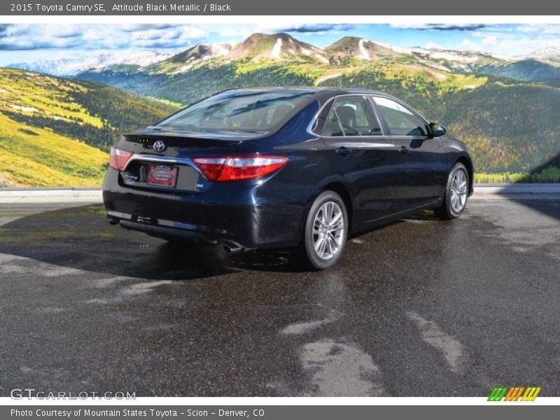 Attitude Black Metallic / Black 2015 Toyota Camry SE