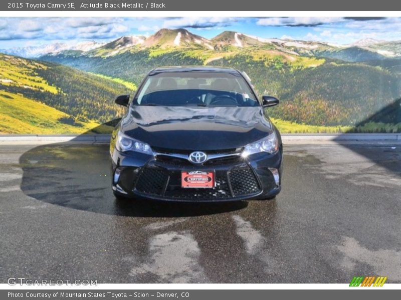 Attitude Black Metallic / Black 2015 Toyota Camry SE