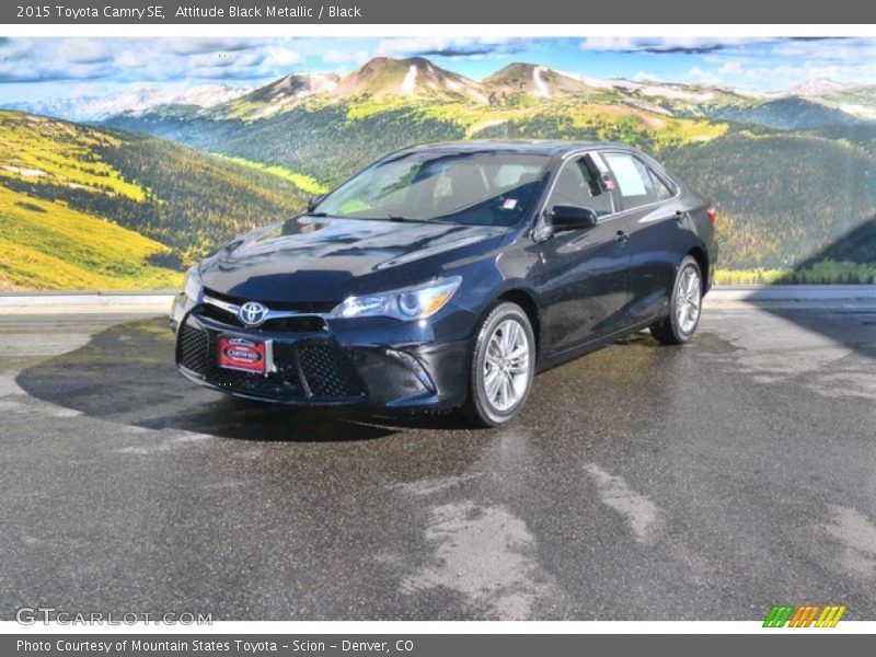Attitude Black Metallic / Black 2015 Toyota Camry SE