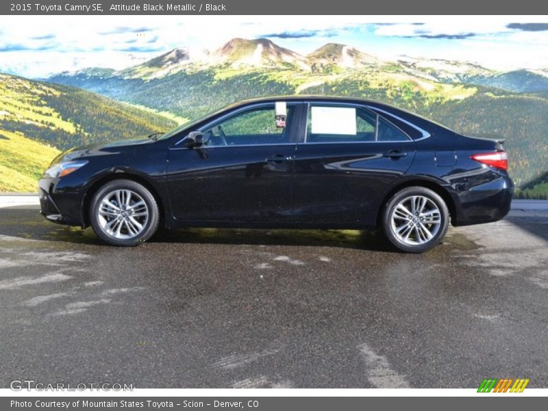 Attitude Black Metallic / Black 2015 Toyota Camry SE