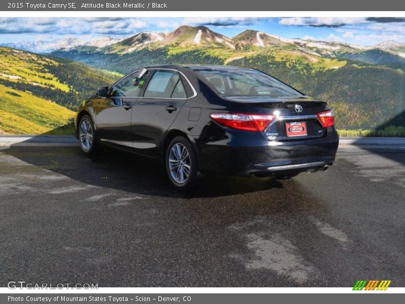 Attitude Black Metallic / Black 2015 Toyota Camry SE