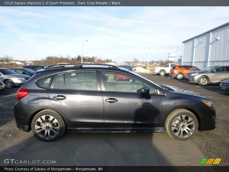 Dark Gray Metallic / Black 2016 Subaru Impreza 2.0i Sport Premium