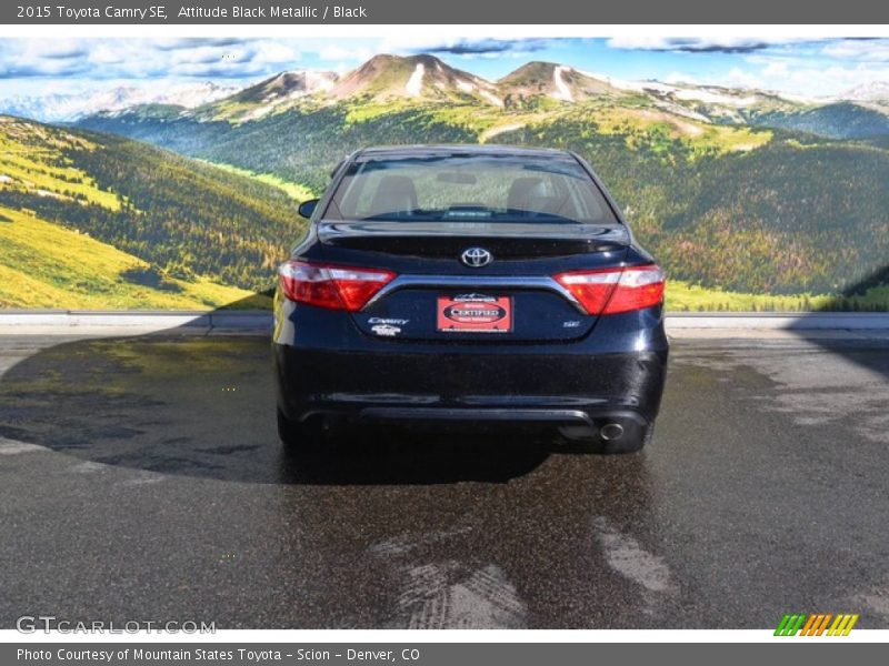 Attitude Black Metallic / Black 2015 Toyota Camry SE