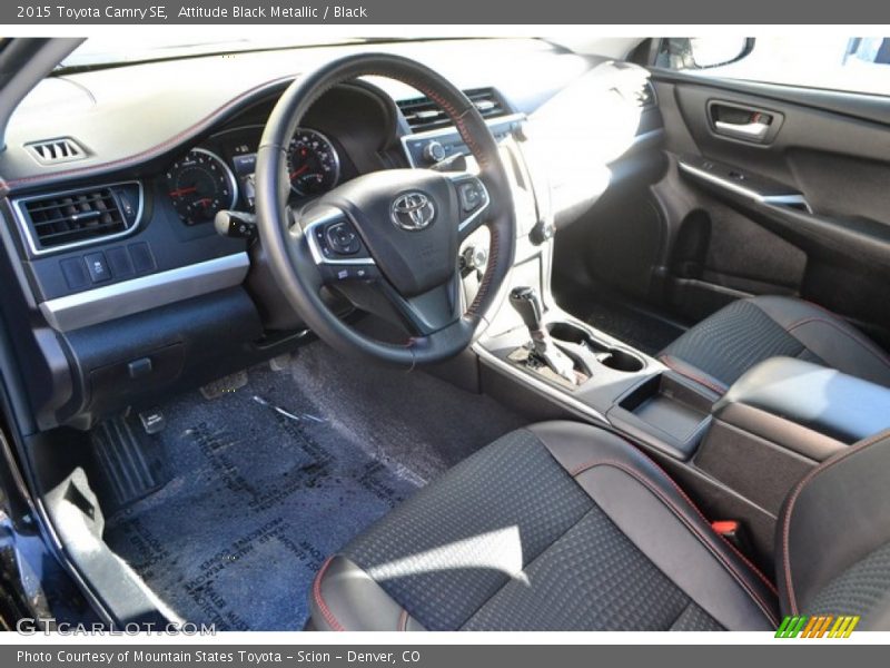 Attitude Black Metallic / Black 2015 Toyota Camry SE