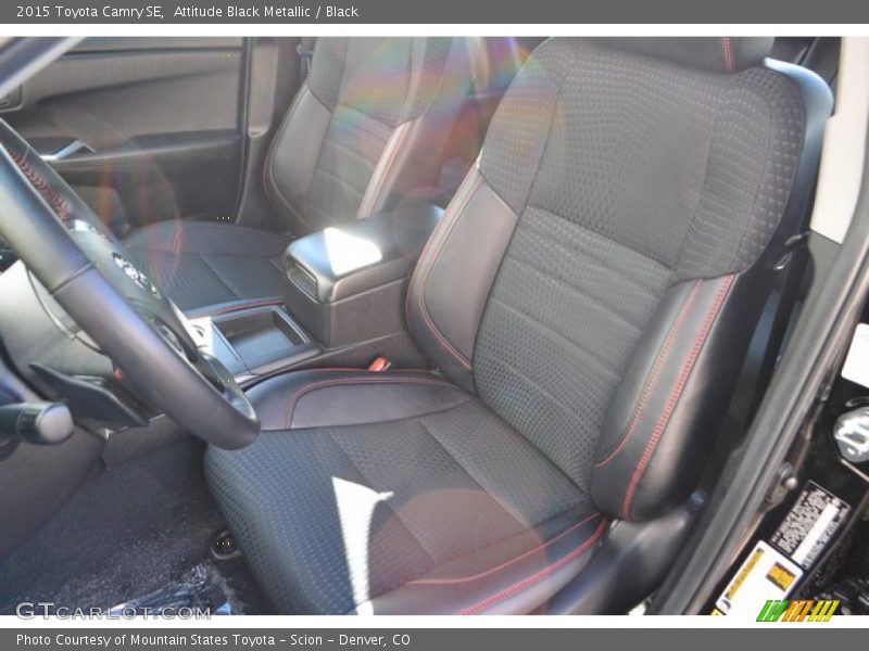 Attitude Black Metallic / Black 2015 Toyota Camry SE