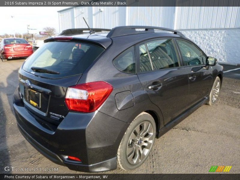 Dark Gray Metallic / Black 2016 Subaru Impreza 2.0i Sport Premium