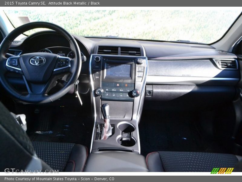 Attitude Black Metallic / Black 2015 Toyota Camry SE