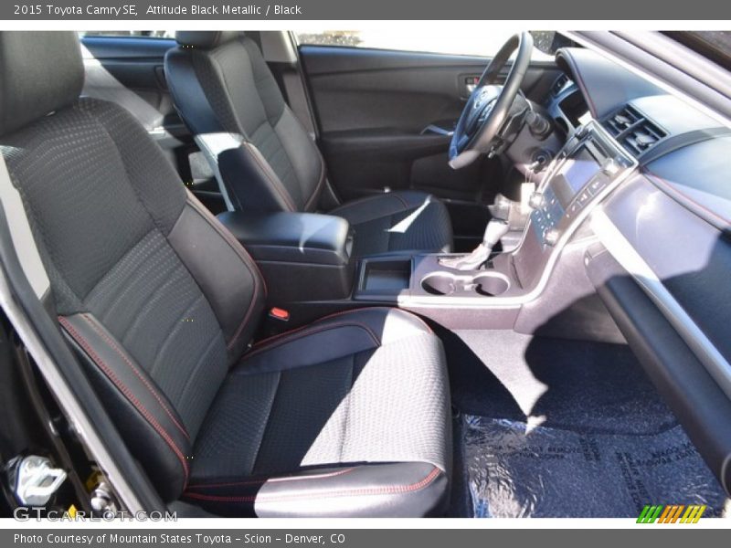 Attitude Black Metallic / Black 2015 Toyota Camry SE