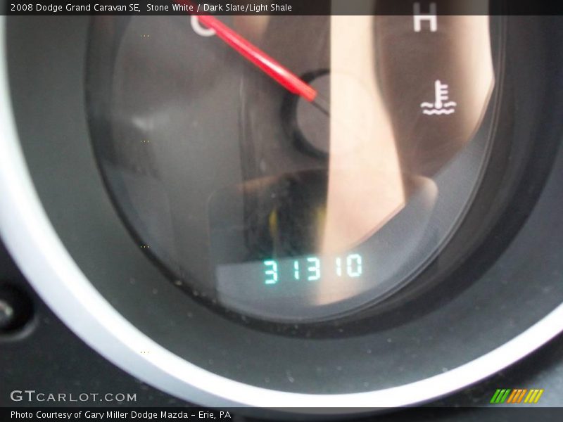 Stone White / Dark Slate/Light Shale 2008 Dodge Grand Caravan SE