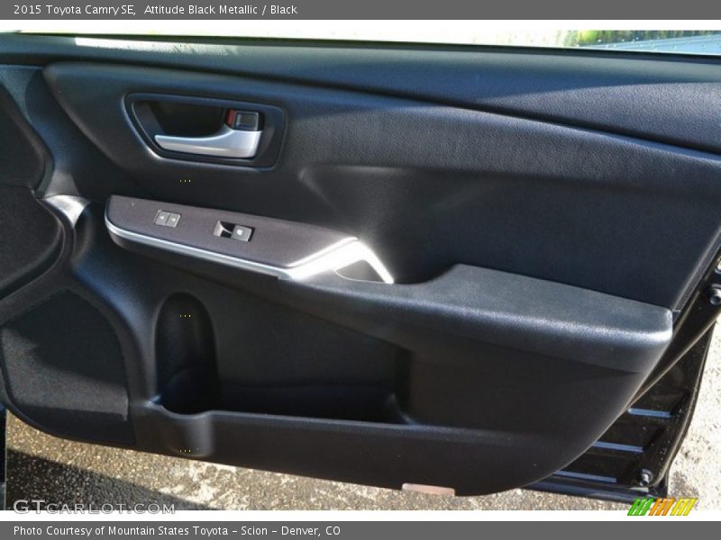 Attitude Black Metallic / Black 2015 Toyota Camry SE