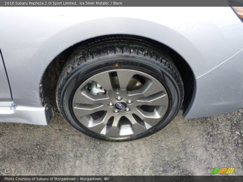 Ice Silver Metallic / Black 2016 Subaru Impreza 2.0i Sport Limited
