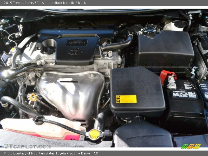 Attitude Black Metallic / Black 2015 Toyota Camry SE