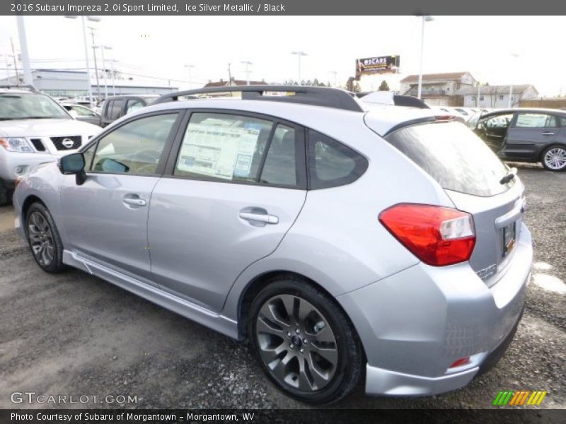 Ice Silver Metallic / Black 2016 Subaru Impreza 2.0i Sport Limited