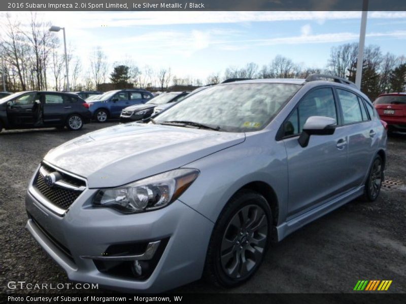 Ice Silver Metallic / Black 2016 Subaru Impreza 2.0i Sport Limited