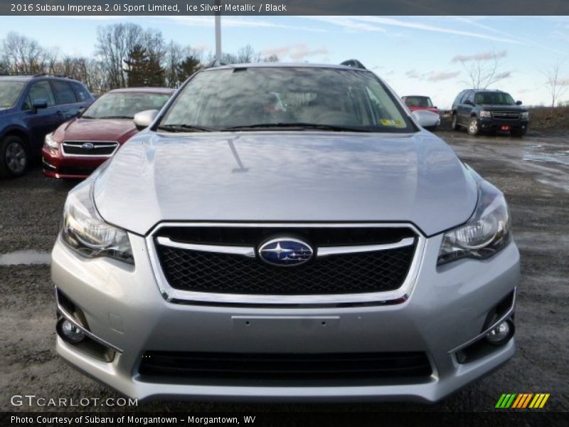 Ice Silver Metallic / Black 2016 Subaru Impreza 2.0i Sport Limited