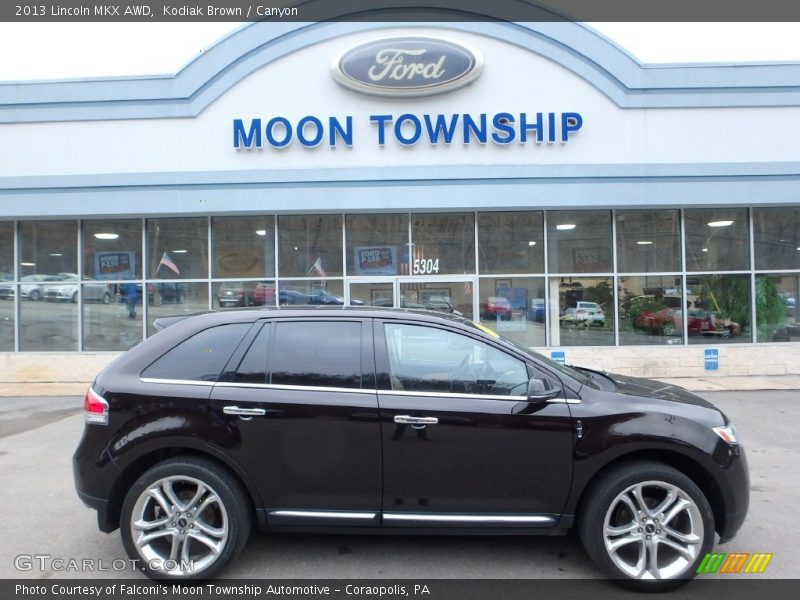 Kodiak Brown / Canyon 2013 Lincoln MKX AWD