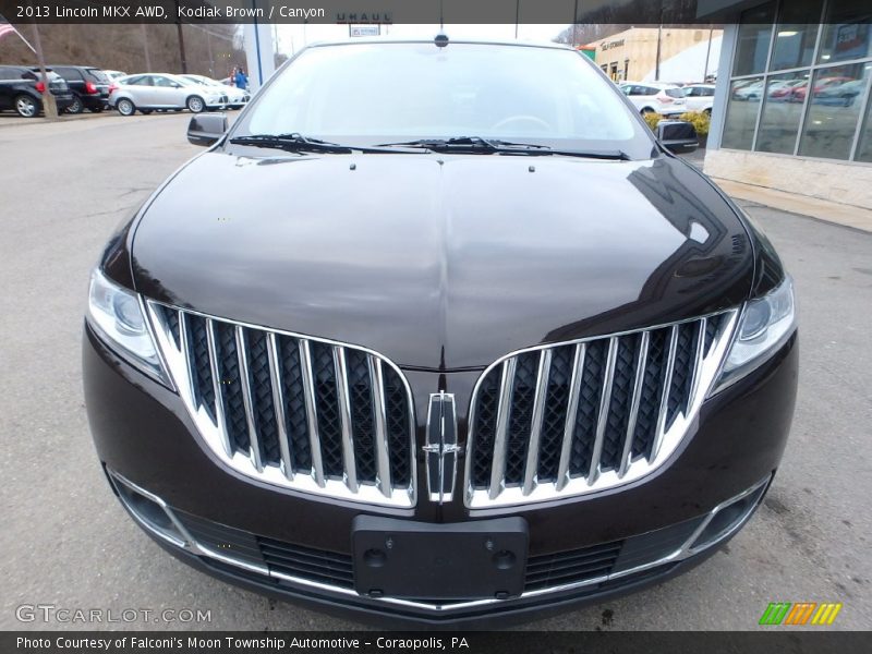 Kodiak Brown / Canyon 2013 Lincoln MKX AWD