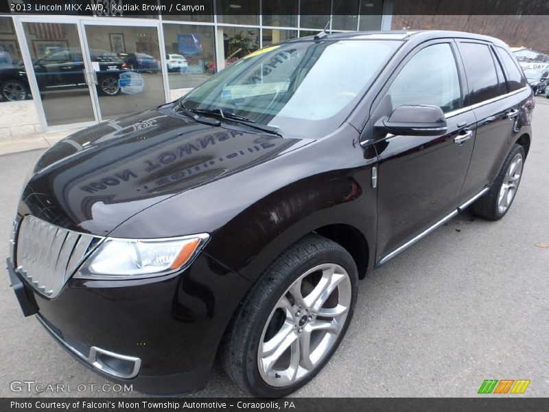 Kodiak Brown / Canyon 2013 Lincoln MKX AWD