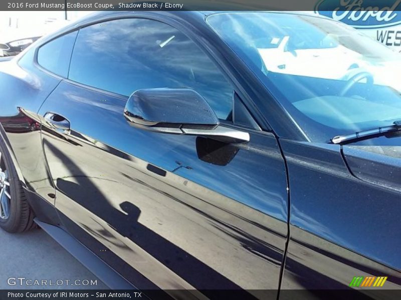 Shadow Black / Ebony 2016 Ford Mustang EcoBoost Coupe