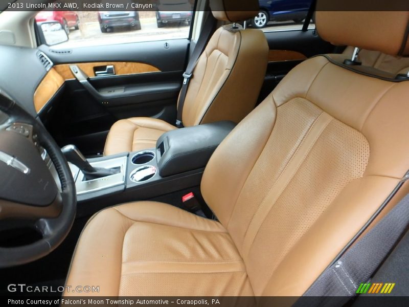 Kodiak Brown / Canyon 2013 Lincoln MKX AWD
