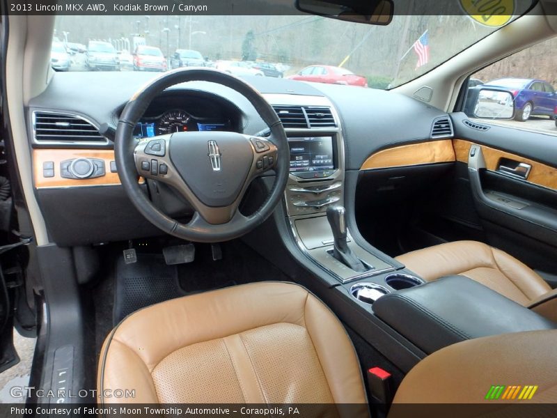 Kodiak Brown / Canyon 2013 Lincoln MKX AWD