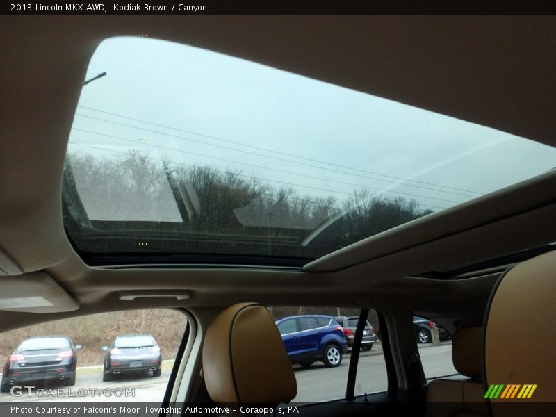 Kodiak Brown / Canyon 2013 Lincoln MKX AWD