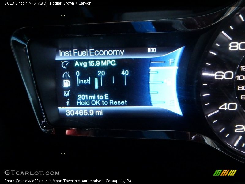 Kodiak Brown / Canyon 2013 Lincoln MKX AWD