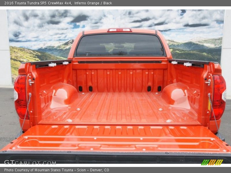 Inferno Orange / Black 2016 Toyota Tundra SR5 CrewMax 4x4