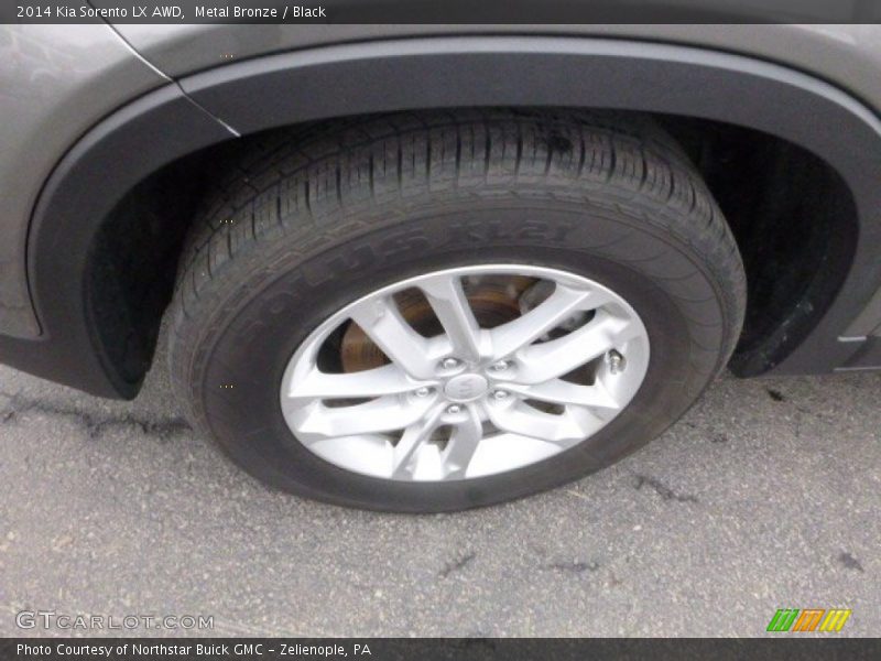 Metal Bronze / Black 2014 Kia Sorento LX AWD