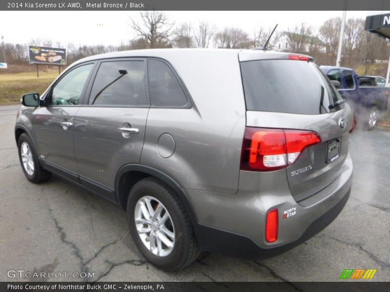 Metal Bronze / Black 2014 Kia Sorento LX AWD