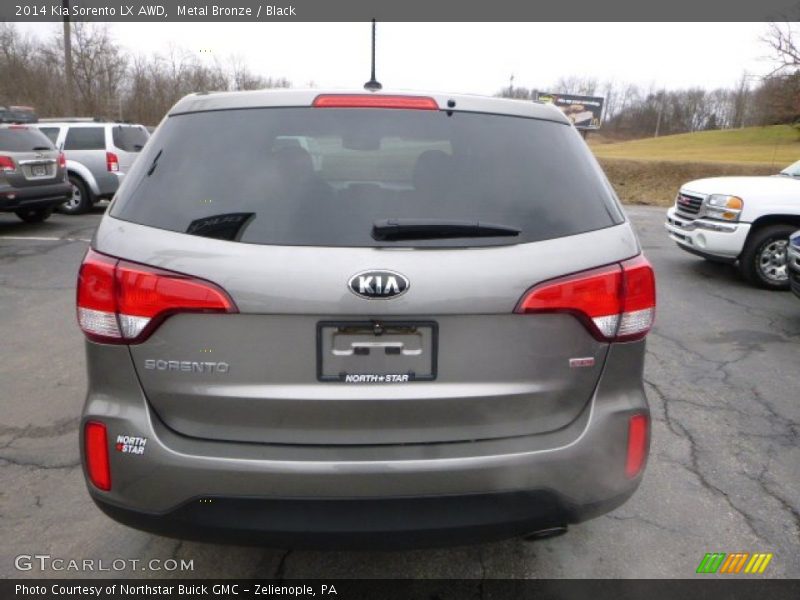 Metal Bronze / Black 2014 Kia Sorento LX AWD