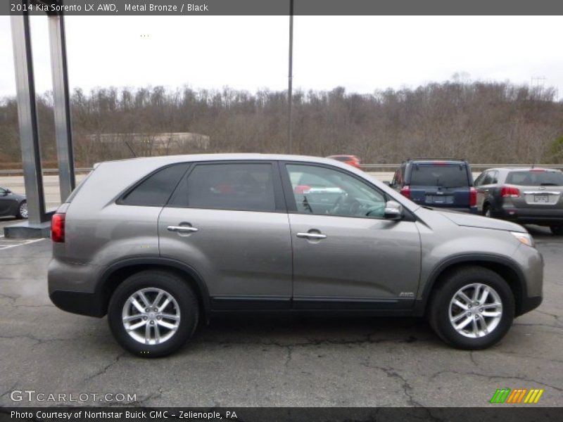 Metal Bronze / Black 2014 Kia Sorento LX AWD