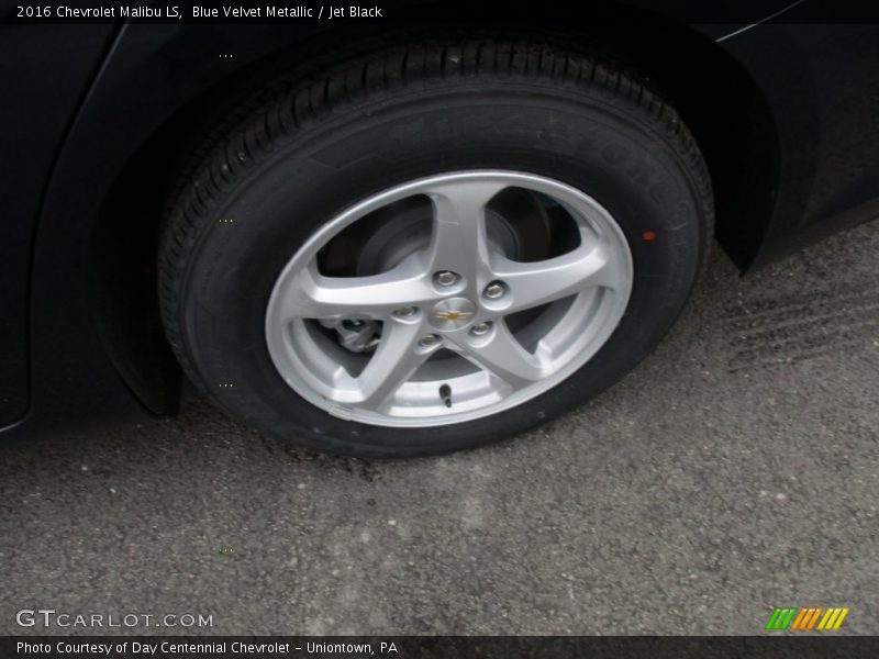 Blue Velvet Metallic / Jet Black 2016 Chevrolet Malibu LS