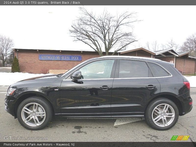 Brilliant Black / Black 2014 Audi Q5 3.0 TFSI quattro