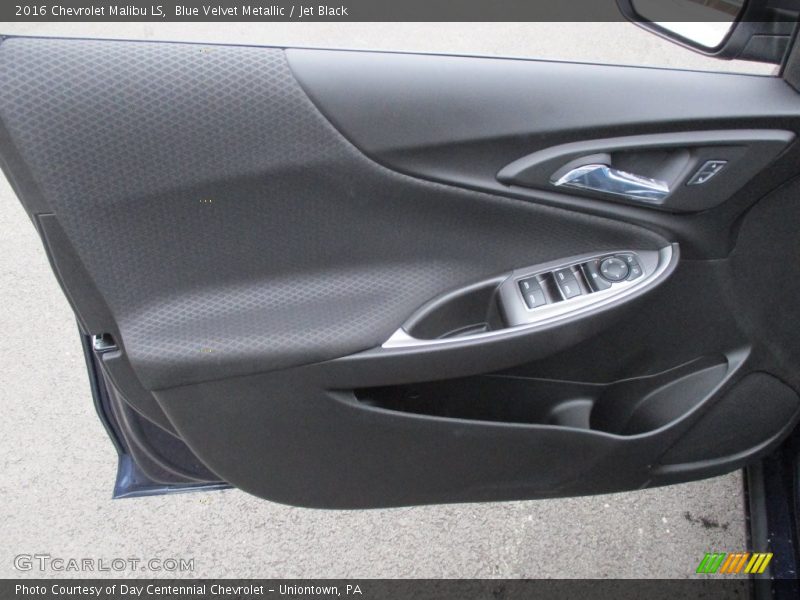 Blue Velvet Metallic / Jet Black 2016 Chevrolet Malibu LS