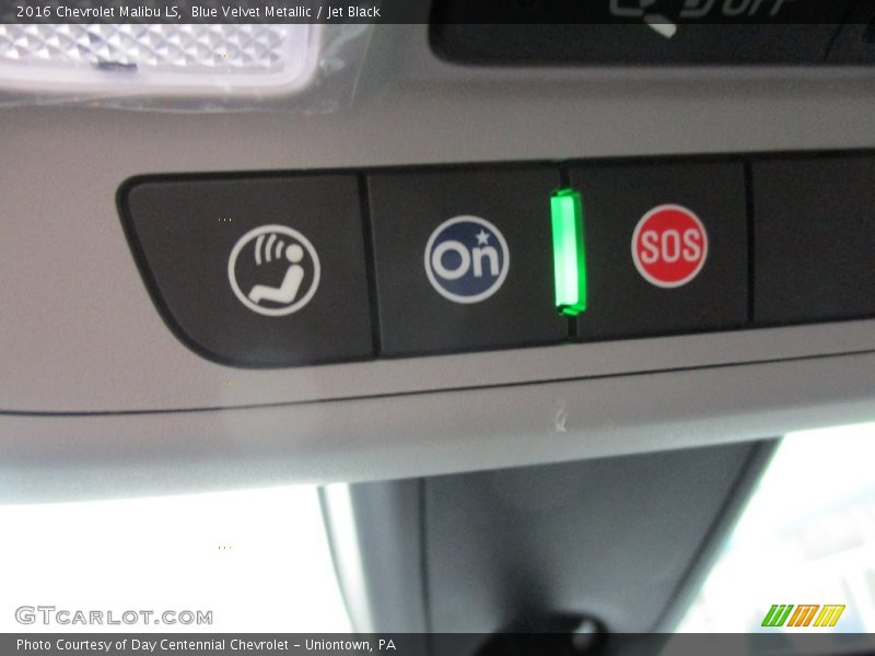 Blue Velvet Metallic / Jet Black 2016 Chevrolet Malibu LS